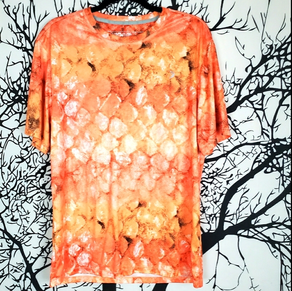 Reel Legends Other - REEL LEGENDS Aqua Flaug Short Sleeve Tee Fish M